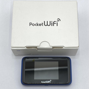 【中古】【softbank】Pocket Wifi 501HW ネイビーブルー ポケットワイファイ ソフトバンク[240095236286]