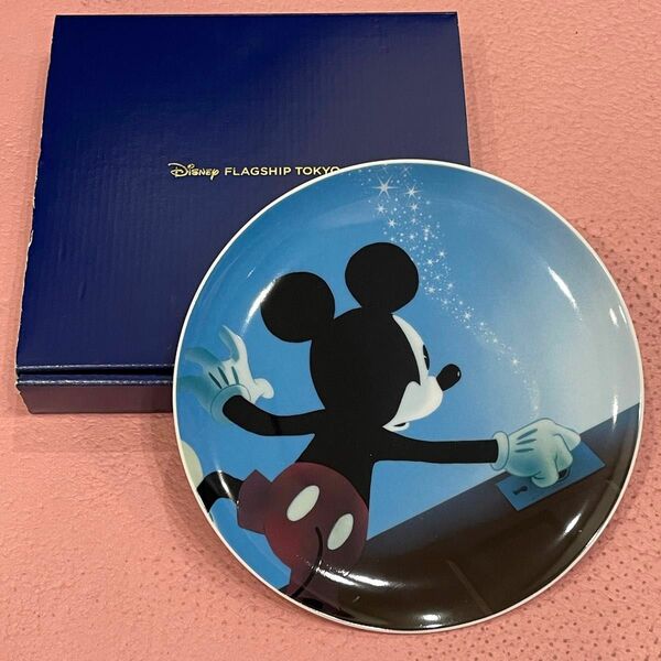 ディズニー Disney FLAGSHIP TOKYO メモリアルプレート 飾り皿
