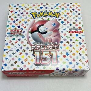 ポケモンカード 151 1BOX シュリンクなし ペリペリあり 強化拡張パック エリカの招待 リザードン ミュウ SR SARの画像1