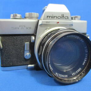 minolta SRT 101 MC ROKKOR-PF 1:1.7 f=55mm ミノルタ フィルムカメラ 「＃1932」の画像1