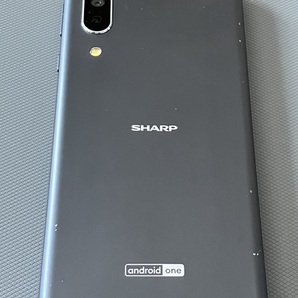 ★美品★Android One S7 スマートフォン S7-SH ブラック SIMロック解除の画像2