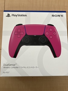 ★新品未開封★【純正品】Sony PS5 DualSense ワイヤレスコントローラー ノヴァピンク(CFI-ZCT1J03)