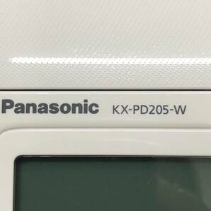 中古稼働品 Panasonic パナソニック FAX機 KX-PD205-W（ホワイト）親機のみ 美品！の画像3