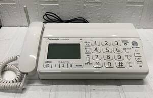 中古稼働品 Panasonic パナソニック FAX機 KX-PD205-W（ホワイト）親機のみ　美品！