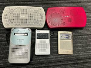  small size radio summarize Panasonic Panasonic SRF-18 SRF-19 aiwa Aiwa CR-AS95M other small size consumer electronics radio down 99 jpy start 