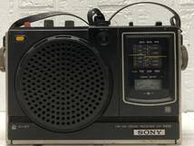 中古ジャンク品　SONY ICF-5450 FN-AM 3BAND RECEIVER 昭和レトロ　ラジオ　マニア　コレクション_画像1
