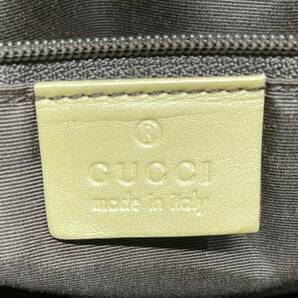 GUCCI グッチ キャンバス ショルダー バッグ 91762 ベージュ系 中古品 斜め掛け かばん 注目 ９９円スタートの画像8