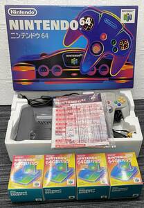 任天堂 Nintendo 64 ニンテンドウ64 ゲーム機 64GBパック 4個 セット テレビゲーム 保管品 注目 ９９円スタート