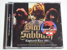 CAPTURED LIVE 1983: PRE-FM MASTER / BLACK SABBATH プレスCD_画像1