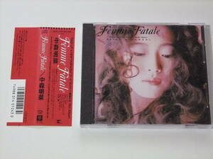 美品 帯付 Femme Fatale / 中森明菜 初回盤CD
