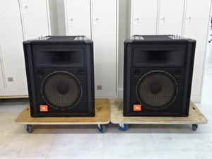 24-0451 * < 1 jpy start!> JBLje- Be L pair speaker SR4725A * audio equipment speaker 