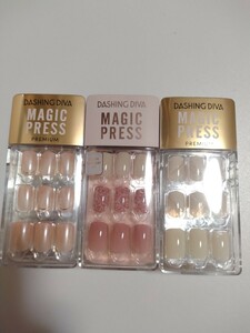 ダッシングディバ 　MAGICPRESS　付け爪　DASHING DIVA　 3箱