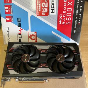  美品☆SAPPHIRE PULSE RX5600XT 6G☆Radeon