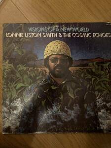 US オリジナル LONNIE LISTON SMITH AND THE COSMIC ECHOES/VISIONS OF A NEW WORLD/FLYING DUTCHMAN LP dj koco muro ブレイク ネタ