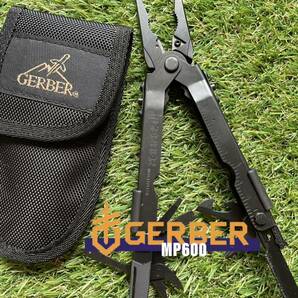 GERBER MP600 Black 専用ナイロン製シース付 ブレードレス マルチツール マルチプライヤーの画像1