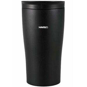 HARIO(ハリオ) タンブラー ブラック 300ml HARIO フタ付き保温タンブラー STF-300-B
