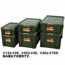 JEJアステージ 収納ボックス 日本製 [NTボックス #13] 積み重ね 幅29.5×奥行44×高さ16cm_画像3