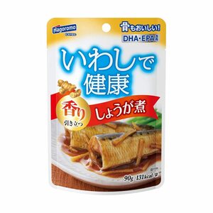 はごろも いわしで健康 しょうが煮 (パウチ) 90g (1599)×12個