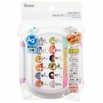 スケーター(Skater) 子供用 お弁当箱 1段 360ml ふわっと盛れるドーム型 カラフルピーチ 抗菌 子供用 日本製 QAF2BAAG-_画像4