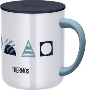 THERMOS 真空断熱マグカップ 450ml JDG-452LTD （ネイビーパターン（NV-PTN））