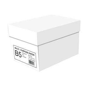 APP 高白色 コピー用紙 シンプルデザイン B5 白色度93% 紙厚0.09mm 2500枚(500枚×5冊)