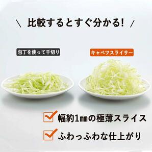 下村企販 スライサー 千切り 野菜 【日本製】 スマート キャベツ 1mm スライス 安全ホルダー付き とんかつ屋さん 35098 燕三条の画像4