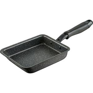 和平フレイズ 耐摩耗性アップ! マーブルコート フライパン 玉子焼き器 13×18cm 軽い くっつきにくい ダブルマーブルα RB-2109