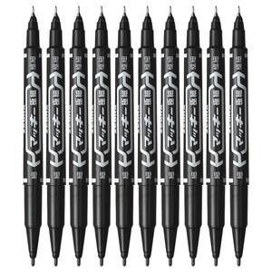 Zebra Oil Pen Mackey Intervintory Black 10 B-MO-120-MC-BK