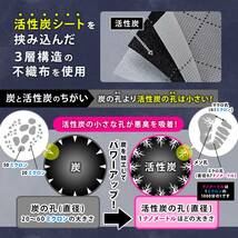 アストロ 着物 収納ケース グレー×ネイビー 不織布 活性炭 消臭 吸湿 615-22_画像3