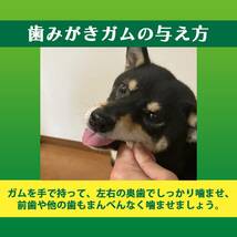 ライオン (LION) ペットキッス (PETKISS) 犬用おやつ 食後の歯みがきガム やわらかタイプ 超小型犬~小型犬用 3個パック (まと_画像6