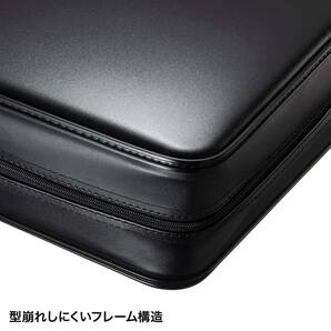 サンワサプライ メディアケース Blu-ray対応 セミハード BD/DVD/CD 320枚収納 ブラック FCD-WLBD320BKの画像6