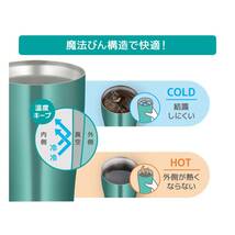 サーモス 真空断熱タンブラー 420ml ミント 食洗機対応 魔法びん構造 保温保冷 JDY-420C MNT_画像4