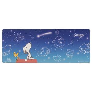 センコー(Senko) スヌーピー 星空スヌーピー 拭ける PVC キッチンマット 約45× 120cm ブルー キャラクター snoopy 7