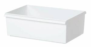  Like ito( like-it ) small articles storage retortable pouch storage case container wide . type width 38x inside 27.3x height 13cm white 