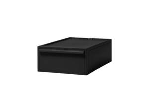  Like ito(like-it) storage case closet system drawer S approximately width 32x inside 52x height 16.1cm all black CS-D1 inside 