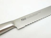 佐竹産業 パン切り包丁 PISCES ブレッド ナイフ 170mm 波刃 トースト 錆びにくい 特殊ステンレス鋼 一体型 オールステンレス PC_画像4