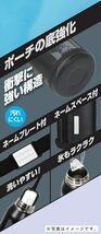 パール金属 水筒 ボトル 800ml 0.8L 直飲み ダイレクト 保冷 スポーツ ドリンク ポーチ付 ブルー×ブラック ファストチャージャー_画像4