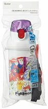 スケーター 水筒 480ml ポケットモンスター 23 子供用 抗菌 プラスチック製 日本製 PSB5SANAG-A_画像6