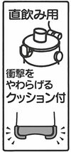 スケーター 水筒 500ml ディノサウルス ピクチャー ワンプッシュ プラスチック製 子供用 男の子 PDDR5_画像10