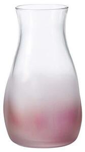 アデリア 花瓶 ガラス花瓶 てびねりミニ花器 ピンク [直径約7.7x高さ12.9cm] 日本製 9572