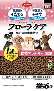 スマック フローラケアDOG グレインフリー 食物アレルギーに配慮 2.4kg 白