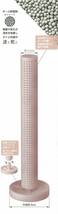 アネスティカンパニー 多孔質セラミック ステンレス ボトル ドライヤー ピンク グレー 底径6cm×高さ21.4cm Lサイズ 吸湿 水筒 速乾_画像2