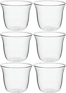 iwaki(イワキ) 耐熱ガラス スイーツカップ パフェ 240ml ×6個セット KBT944