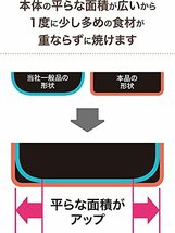 和平フレイズ たくさん焼ける フライパン 20cm ソテーパン 餃子 ハンバーグ IH・ガス対応 クックテイク RB-2135_画像3