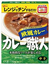 江崎グリコ カレー職人欧風カレー中辛170g×10個_画像1