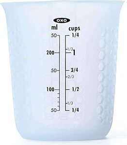 OXO 計量カップ 電子レンジ対応 シリコン メジャーカップ 小 300ml