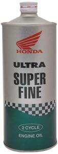 Honda(ホンダ) 2輪用エンジンオイル ウルトラ SUPER FINE FC 2サイクル用 1L 08248-99911 [HTRC3]