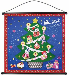  four season . cloth small furoshiki tapestry [ Christmas ]