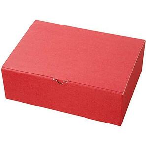  подарочная коробка одноцветный темно-красный красный -XL (10 листов ) MEN-LGB1