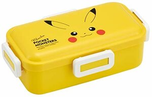 スケーター(Skater) 弁当箱 ポケットモンスター ピカチュウ フェイス 530ml 抗菌 ふんわり盛れる ドーム型フタ 女性用 日本製 P